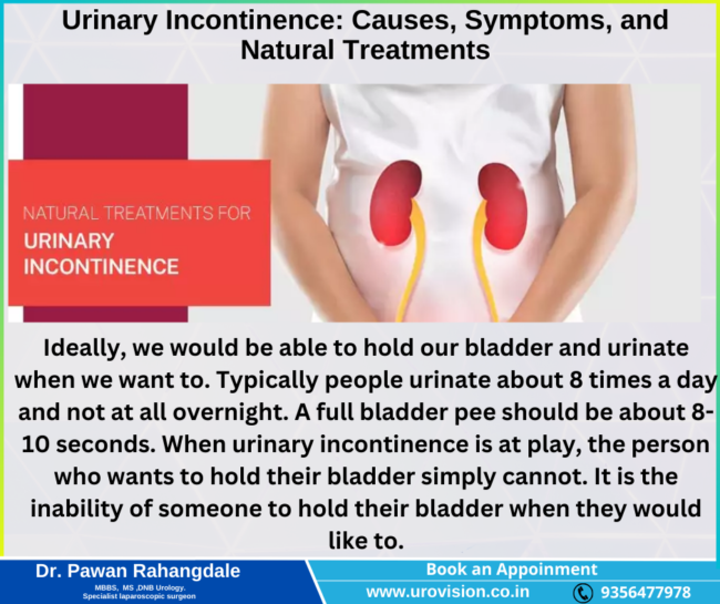 Urinary Incontinence: Causes, Symptoms, and Natural Treatments "Urinary Incontinence Treatment in Pune