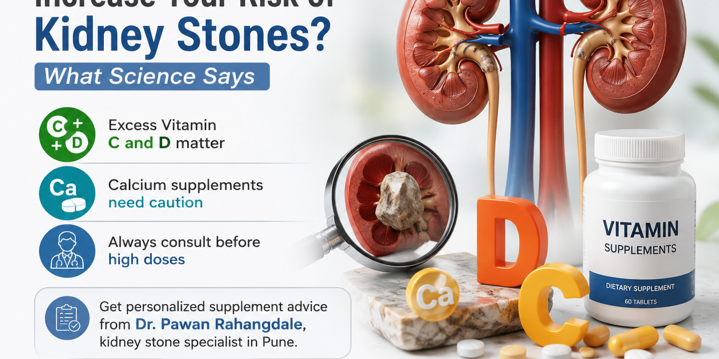 vitamin supplements and kidney stones dr pawan rahangdale kidney stone specialist in pune kidney stone treatment in Pune