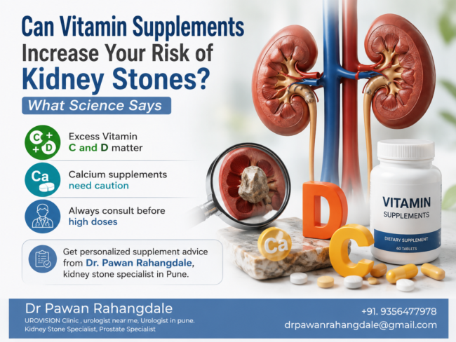 vitamin supplements and kidney stones dr pawan rahangdale kidney stone specialist in pune kidney stone treatment in Pune